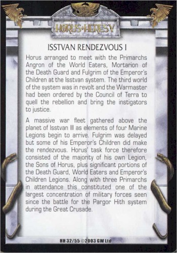 Isstvan Rendezvous I